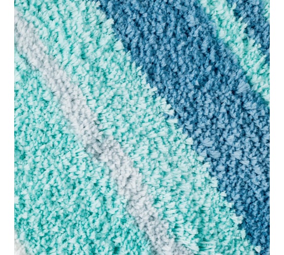 Коврик для ванной комнаты IDDIS 60*90 см, Микрофибра, Blue horizon 301M690i12