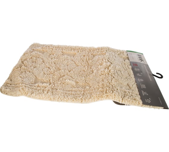 Коврик для ванной комнаты IDDIS 50х80 см, полиэстер, Hermitage 590М580i12