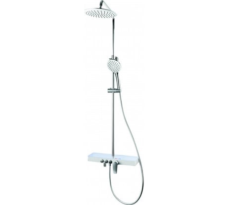 Смеситель для ванны с верхним душем IDDIS Shelfy SHESB3Fi06