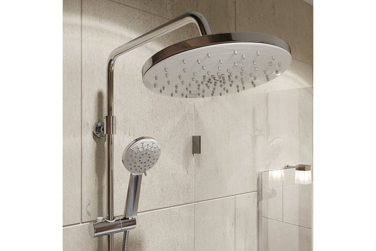 Смеситель для ванны с верхним душем IDDIS Male MALSB3Fi06 - выгодная ...