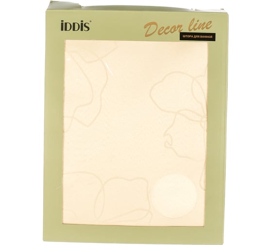Штора для ванной комнаты IDDIS 180*200 см, Blessed spring 490J200i11