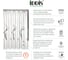 Штора для ванной комнаты IDDIS 200*200 см, полиэстер, cherry tree SCID100P 3