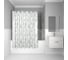 Штора для ванной комнаты IDDIS 200*200 см, полиэстер, elegant silver SCID132P 1