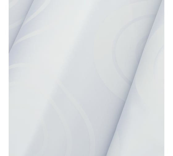 Штора для ванной комнаты IDDIS 200*200 см, полиэстер, Chequers, white 432P20RI11