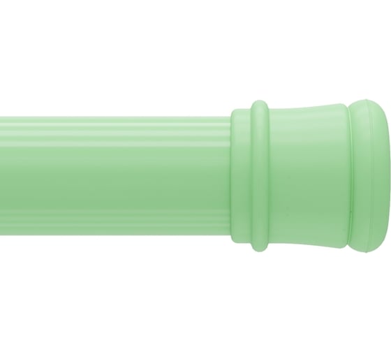 Карниз для ванной комнаты Milardo 110-200 см, зелёный, 012A200M14