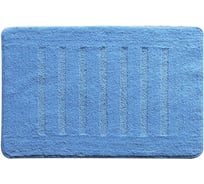 Коврик для ванной комнаты Milardo 50*80 см, микрофибра, MI, blue lines, MMI182M