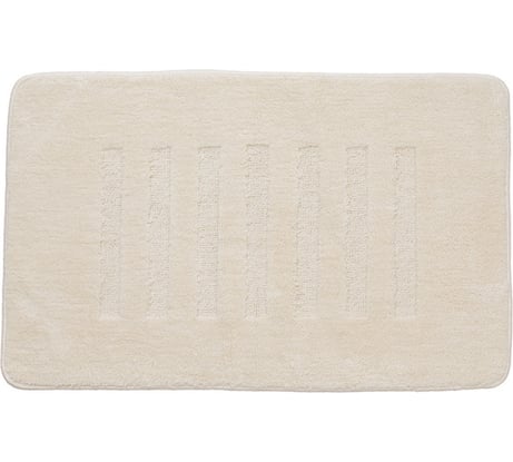 Коврик для ванной комнаты Milardo 50*80 см, микрофибра, MI, beige lines, MMI183M