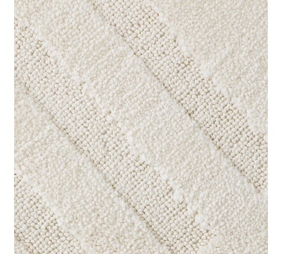Коврик для ванной комнаты Milardo 50*80 см, микрофибра, MI, beige lines, MMI183M