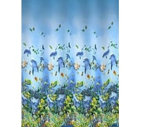 Штора для ванной комнаты Milardo 180*180 см, PEVA, Sea life, 526V180M11