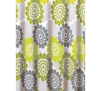 Штора для ванной комнаты Milardo 180*180 см, PEVA, Flower lane, 532V180M11