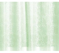 Штора для ванной комнаты Milardo 180х200 см, полиэстер, green leaf, SCMI084P