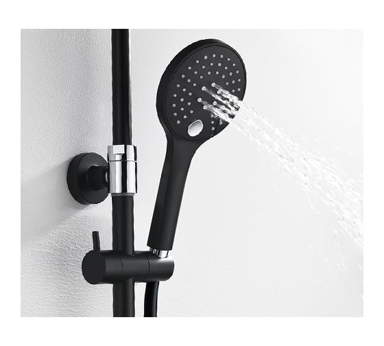 Душевой комплект со смесителем для душа WasserKRAFT 80/125 x 54,1 см A17401