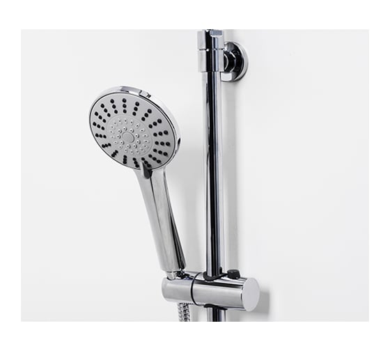 Душевой комплект со смесителем для ванны, WasserKRAFT 85/120 x 53,5 см A16601