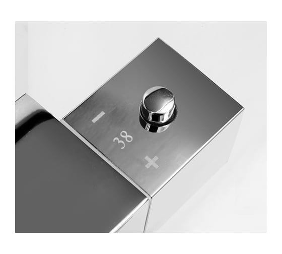 Душевой комплект со смесителем для душа, WasserKRAFT Thermo 80/110 x 53 см A15502