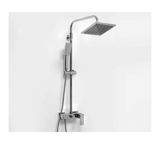 Душевой комплект со смесителем для душа WasserKRAFT 80/115 x 54,2 см A17702