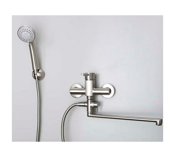 Смеситель для ванны с длинным изливом WasserKRAFT Wern 4202L