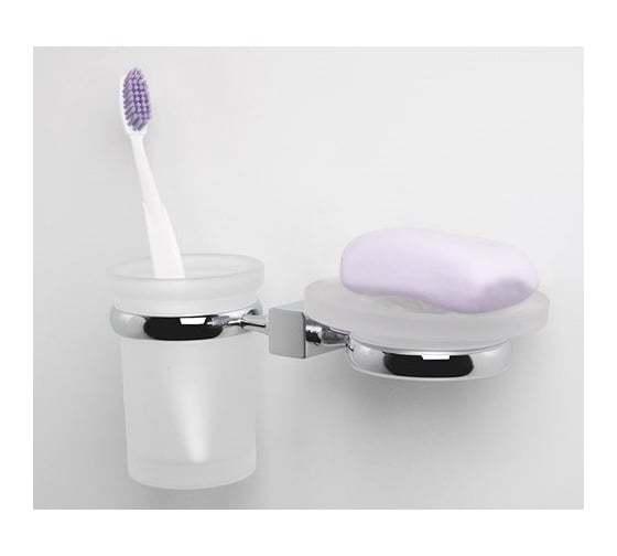 Держатель стакана и мыльницы WasserKraft Lippe K-6526
