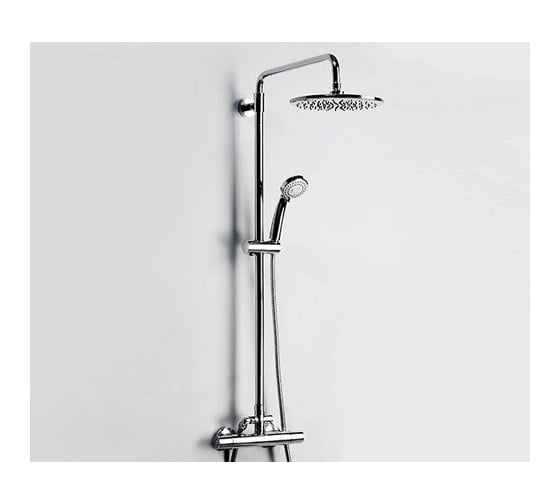Душевой комплект со смесителем для душа WasserKRAFT Thermo 106/144х60 см A13302