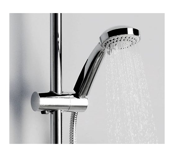 Душевой комплект со смесителем для душа WasserKRAFT Thermo 106/144х60 см A13302