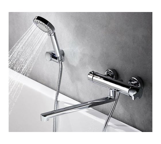 Смеситель для ванны с длинным изливом WasserKRAFT Berkel 4802L