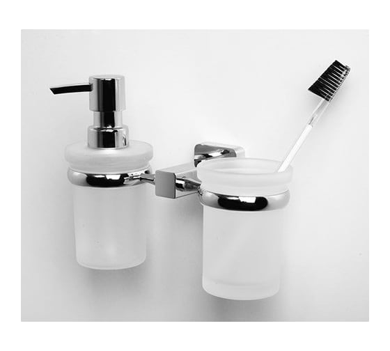 Держатель стакана и дозатора WasserKraft Lippe K-6589