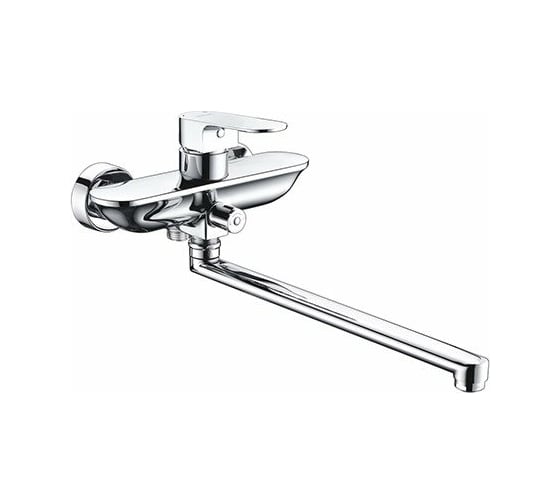 Смеситель для ванны с длинным поворотным изливом WasserKraft Dinkel 5802L