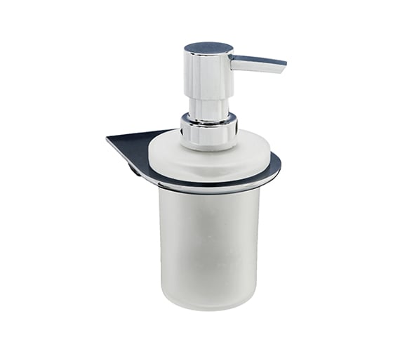 Дозатор для жидкого мыла стеклянный WasserKraft Kammel 170 ml K-8399 1