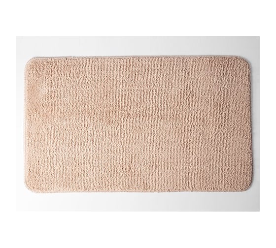 Коврик для ванной WasserKraft Vils BM-1031 Rugby Tan 75*45 см, материал - микрофибра