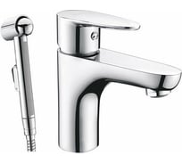 Смеситель для раковины с гигиенической лейкой WasserKraft Leine 3508