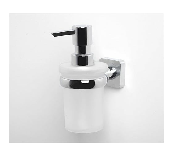 Стеклянный дозатор для жидкого мыла WasserKraft Lippe 150 ml K-6599
