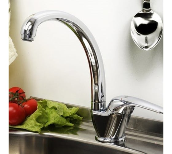 Смеситель для кухни с поворотным изливом WasserKRAFT Rossel 2807