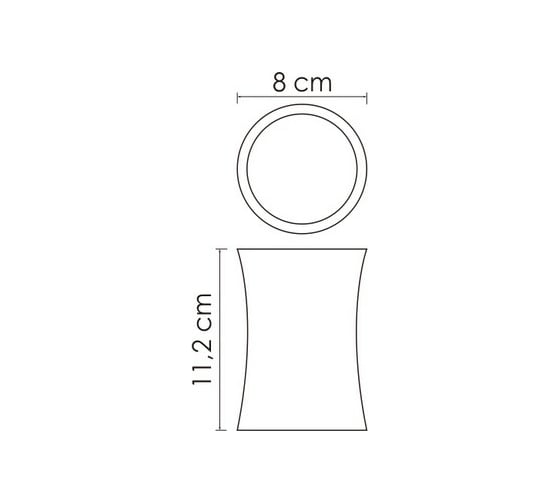 Стакан для зубных щеток WasserKraft Salm K-7628