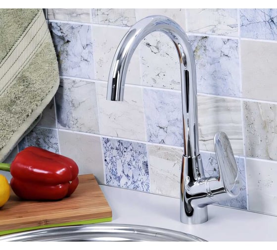 Смеситель для кухни с поворотным изливом WasserKRAFT Vils 5607