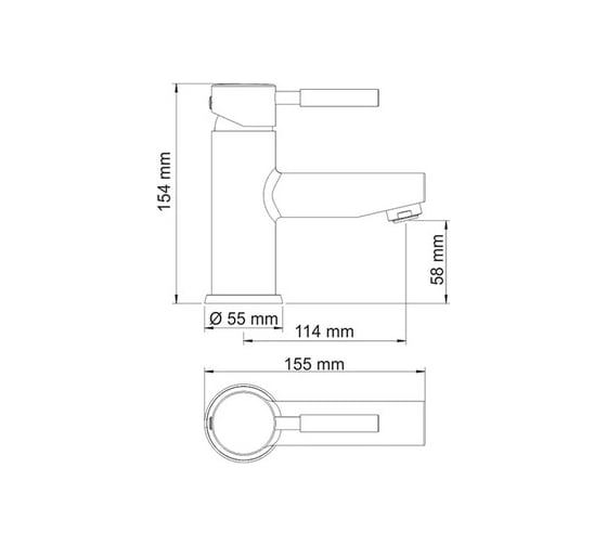 Смеситель для раковины WasserKraft Wern 4203