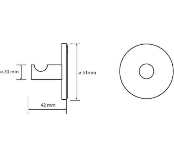 Крючок BEMETA OMEGA 104206262
