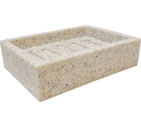 Мыльница Zenfort коллекция "светлый камень", полирезина, 106478