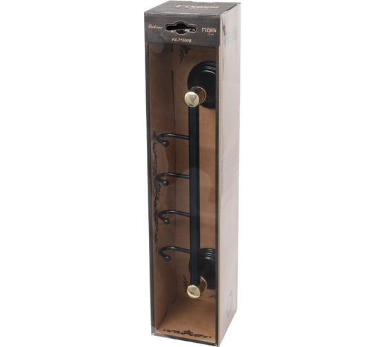 Планка FIXSEN LUKSOR 4 крючка 71605-4B