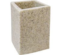 Стакан Zenfort коллекция "светлый камень", полирезина 106477