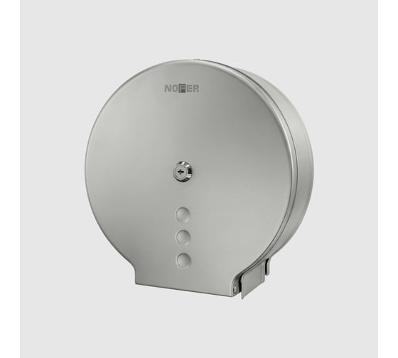 Диспенсер для туалетной бумаги Nofer нерж. сталь INDUSTRIAL матовый 05006.S