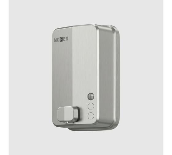 Диспенсер для мыла с кнопкой Nofer INOX EVO матовый 1200 мл. нерж. сталь 03050.S 1