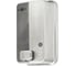 Диспенсер для мыла с кнопкой Nofer INOX EVO матовый 1200 мл. нерж. сталь 03050.S 2