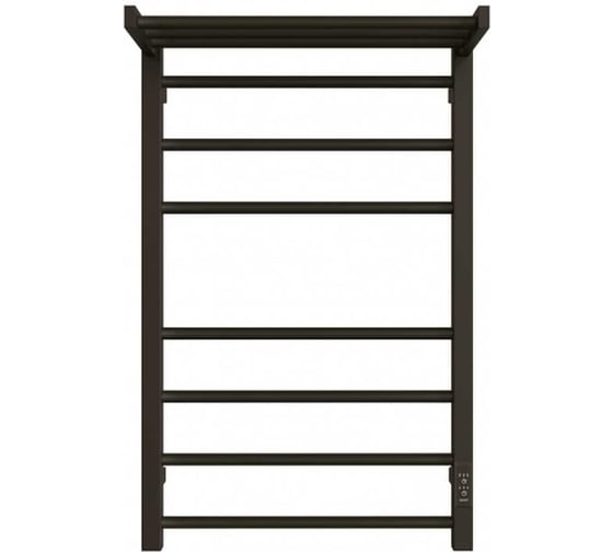 Электрический полотенцесушитель СТН Ladder квадрат тепла x-k-80/50 d-loo-b LXK8050DLOOB
