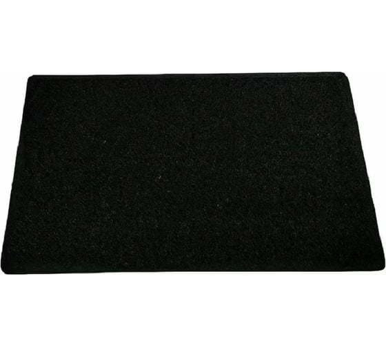 Коврик Homium Home Pro, цвет черный, размер 45х75 см homemat05black