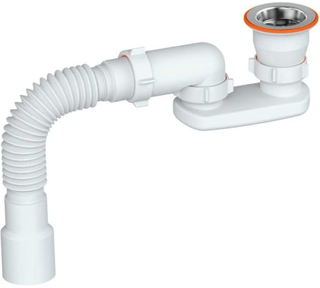 Сифон Ростовская мануфактура сантехники "рмс" сд-п для душевого поддона плоский РМС СД-П