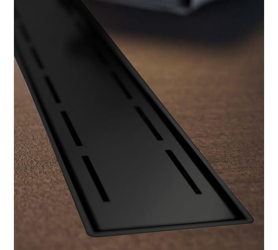 Душевой лоток Veconi Line Black 450 V450LB