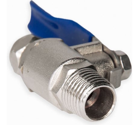 Кран для врезки системы фильтрации MasterProf 1/4" - 1/4" ИС.230112