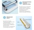Металлический сифон для раковины Wellsee Drainage System 182104000 5