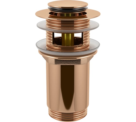 Донный клапан для раковины Wellsee Drainage System с переливом 182132000