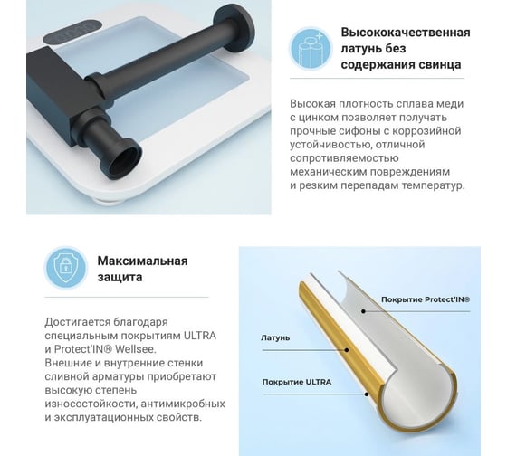 Сифон Wellsee Drainage System 182110000