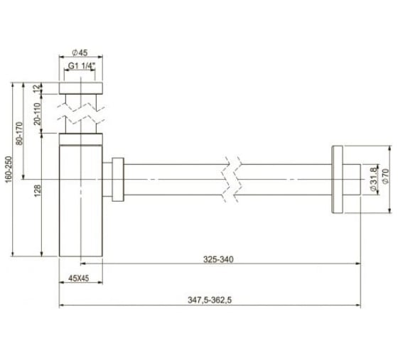 Сифон Wellsee Drainage System 182111000